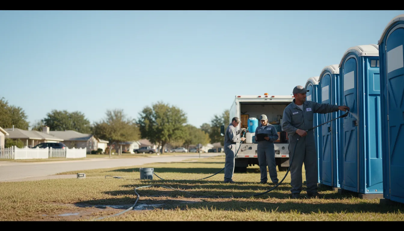 Long-Term Portable Toilet Rental in Cragford, AL near me